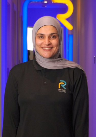 Suha Hassan Saadeldein, Sports Physiotherapist and Rehab Specialist at reSTART Abu Dhabi